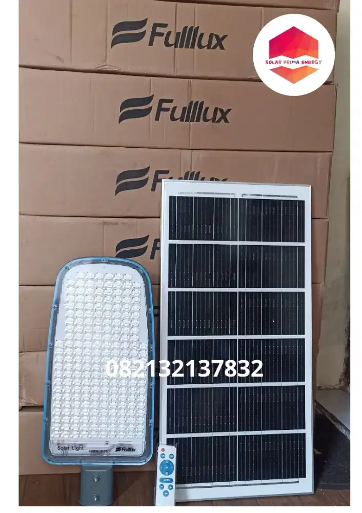 Lampu PJU Tenaga Surya 2in1  400watt