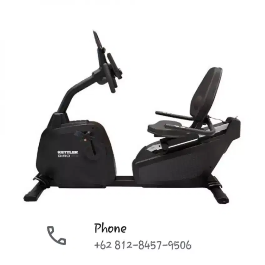 Kettler Recumbent Bike Giro R3 Sepeda Statis Statik