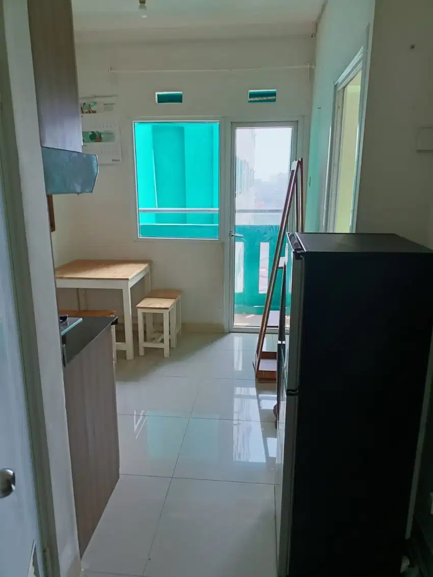 Apartemen the green pramuka city 2kamar furnish sewa bulanan