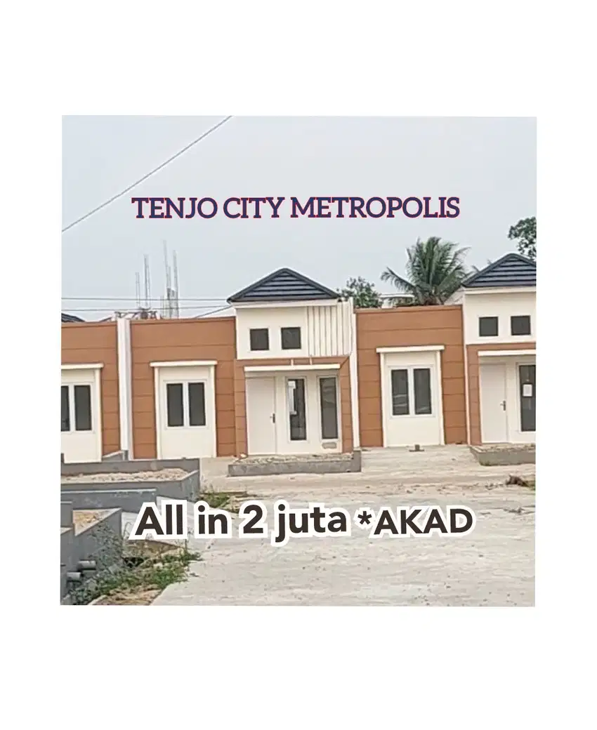 Tanpa BI cheking, Ke Stasiun Tenjo 300 mter, Rumah dalam cluster