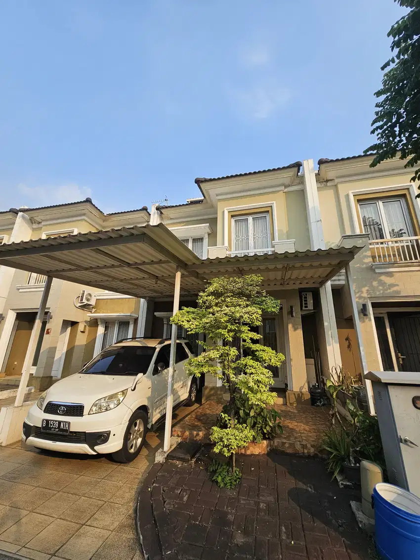 Rumah 2.5 lantai cluster monaco gading serpong
