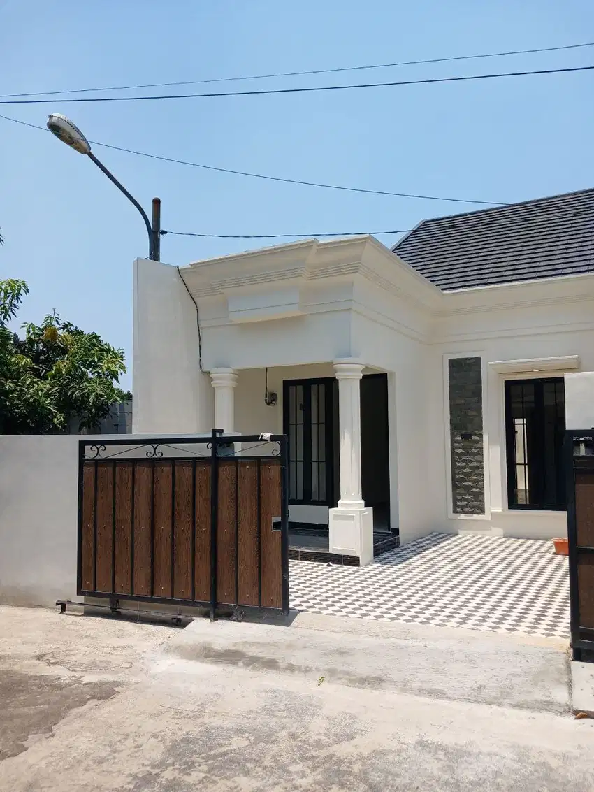 Rumah Siap Huni Akses Jalan Luas Dekat Stasiun Depok 5 Menit ke GDC