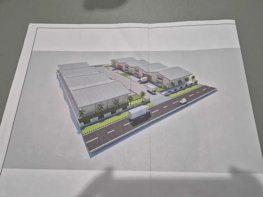 Disewakan gudang baru di millenium Industrial Park