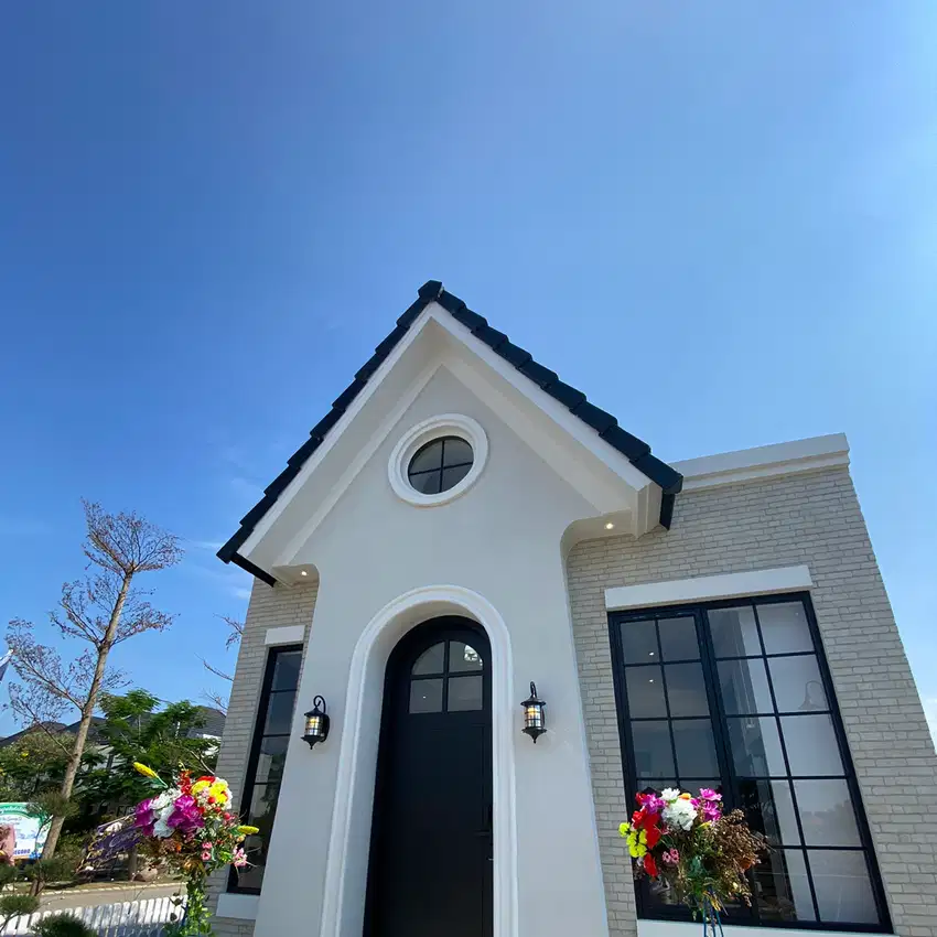 rumah design american modern 600jt'an