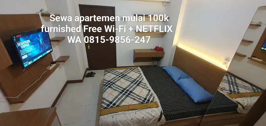 sewa apartemen loftvilles city urban town pamulang ciputat