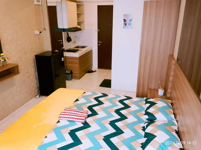Dijual take over 15 jt apartemen full furnished riverview jababeka