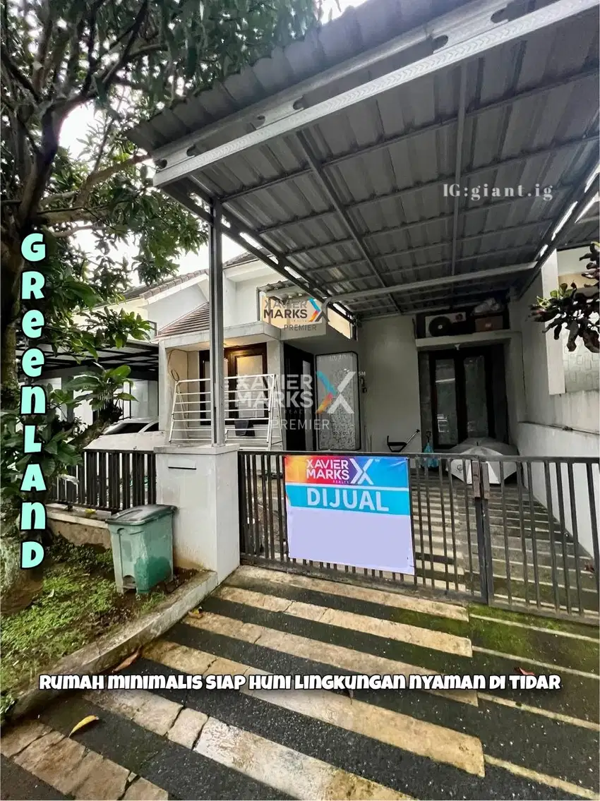 Dijual Murah Rumah Minimalis di Greenland Tidar Malang