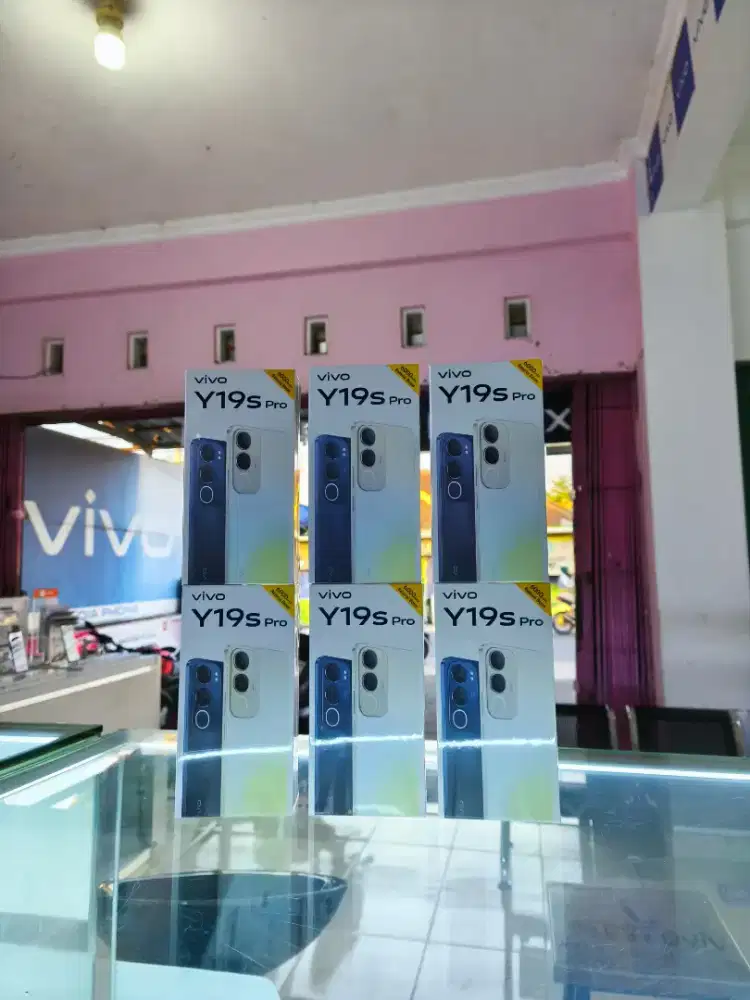vivo y19s Pro 4+4gb ready batrei 6000mAh garansi resmi