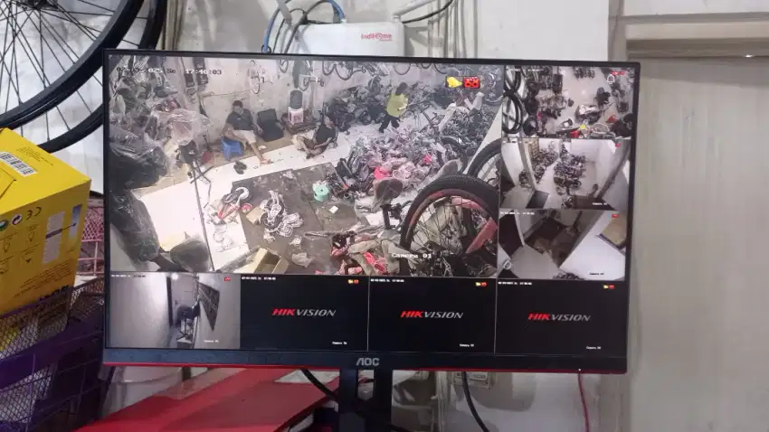 Paket pasang cctv - setting online sejabodetabek