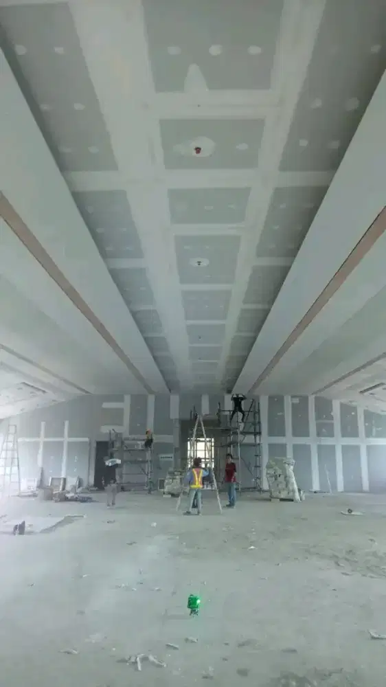 Jasa gipsum.partisi.pvc .Lis molding