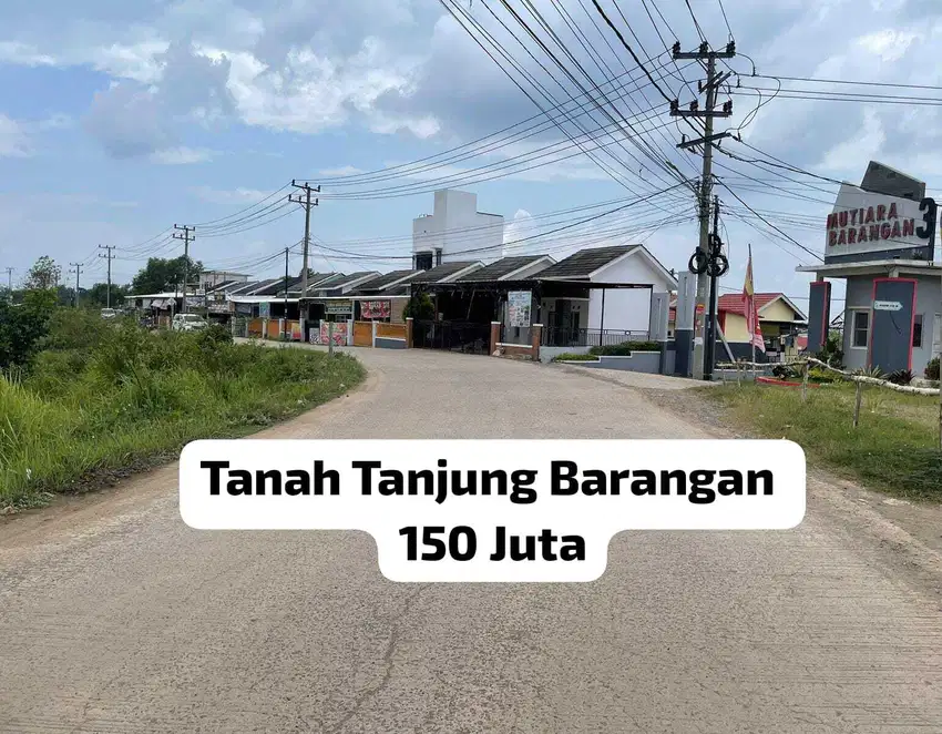 Dijual Tanah Tanjung Barangan Murah area Perumahan