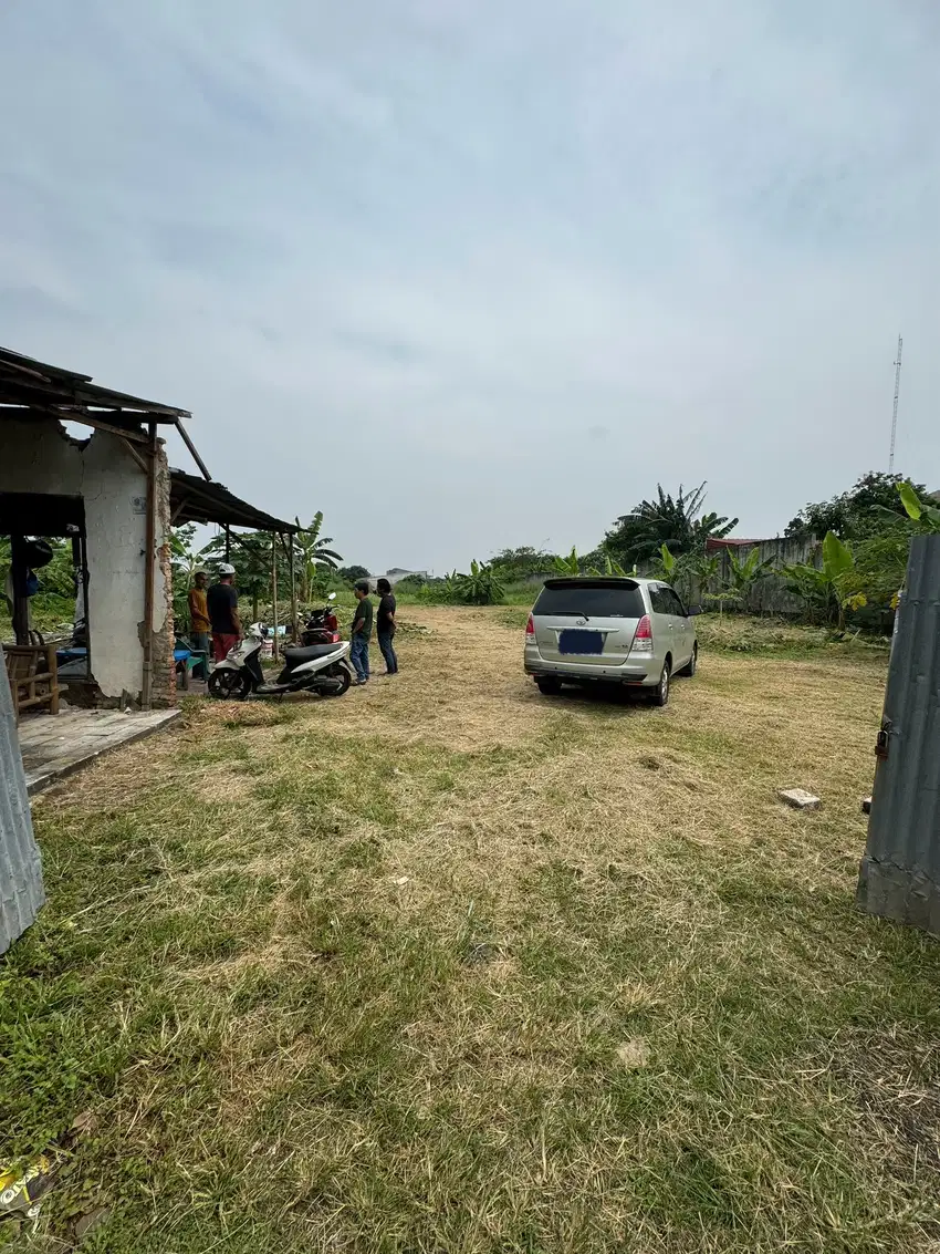 TANAH 3936M2 BAGUS DI BEKASI KOTA LETAK STRATEGIS, JALAN 2 MOBIL  SHM