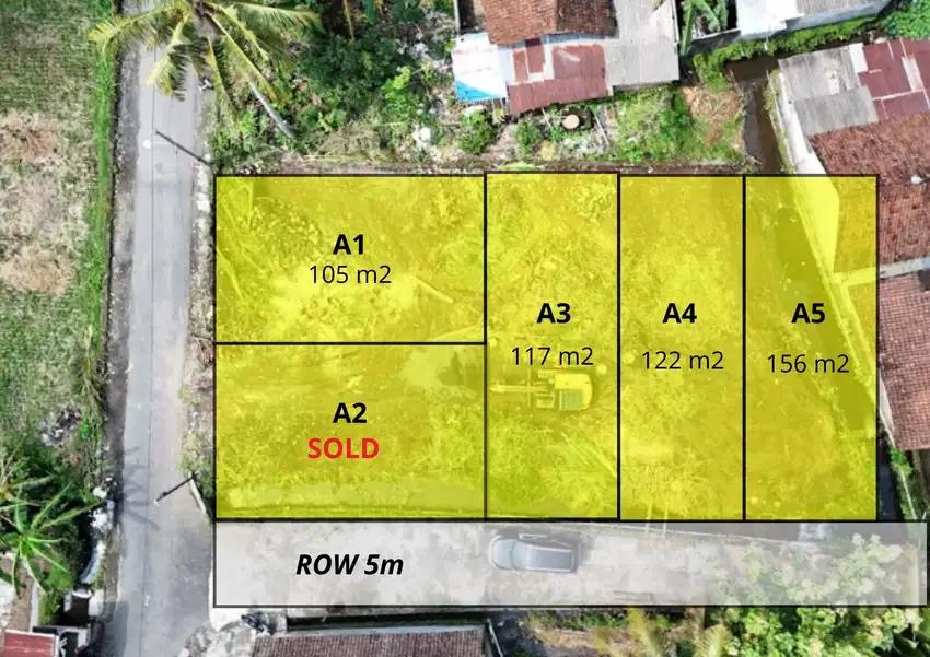 SHM P Dijual Tanah Jalan Palagan 2 Juta-an