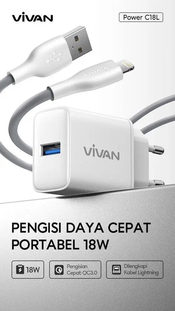 QUICK CHARGER VIVAN POWER C18L