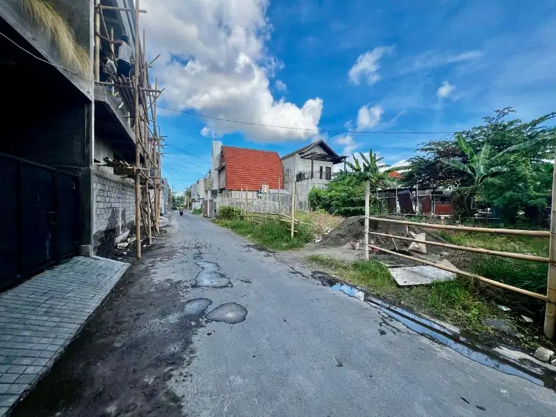 Tanah datar kawasan rumah elit dan kos eksklusif di Denpasar