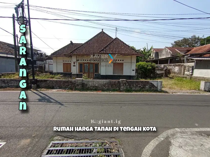 Rumah Hitung tanah di Sarangan Lowokwaru Malang
