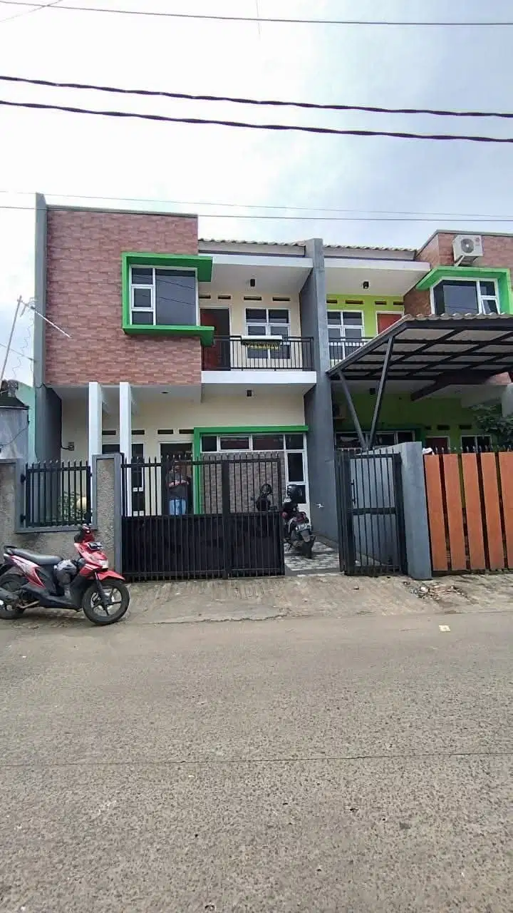 Rumah mewah 2 lantai Siap huni di kalimulya cilodong depok