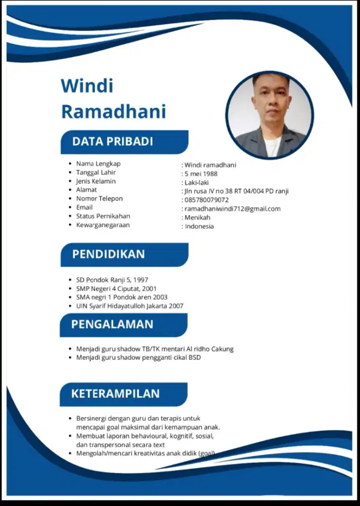 Shadow teacher/guru pendamping