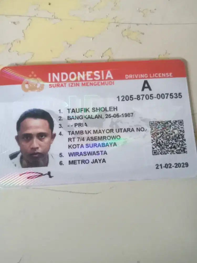 Supir/driver Pribadi, Kantor, Bank, Sekolah, dan instansi lainnya