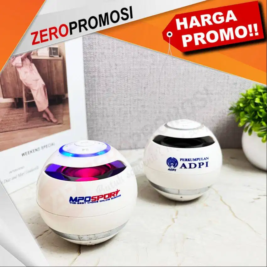 Custom Speaker Bluetooth BTSPK01 Sablon Logo
