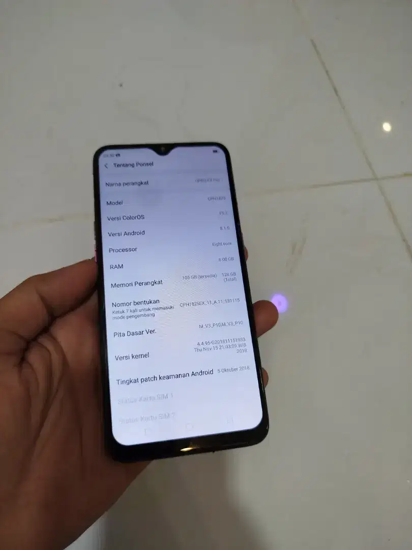 Oppo f9 pro 6/128 hp casan