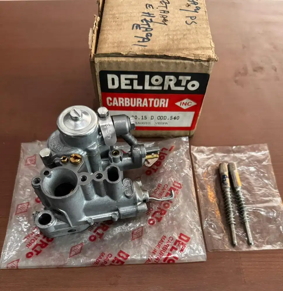 Karburator vespa Dellorto 20:15 Original NOS