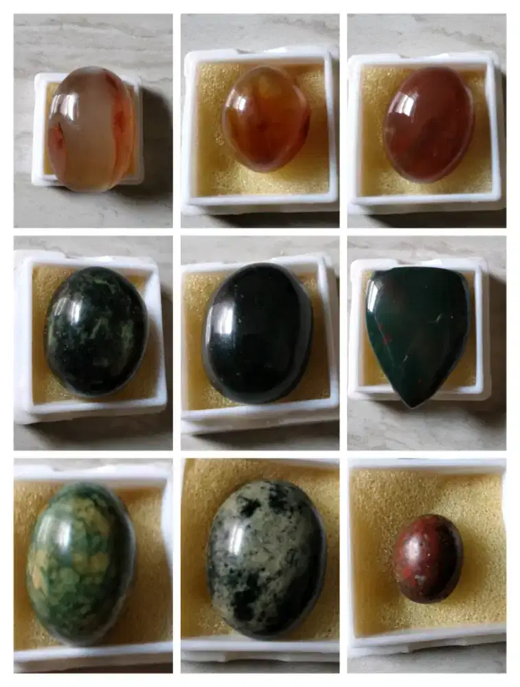 Batu akik mulia ragam macam