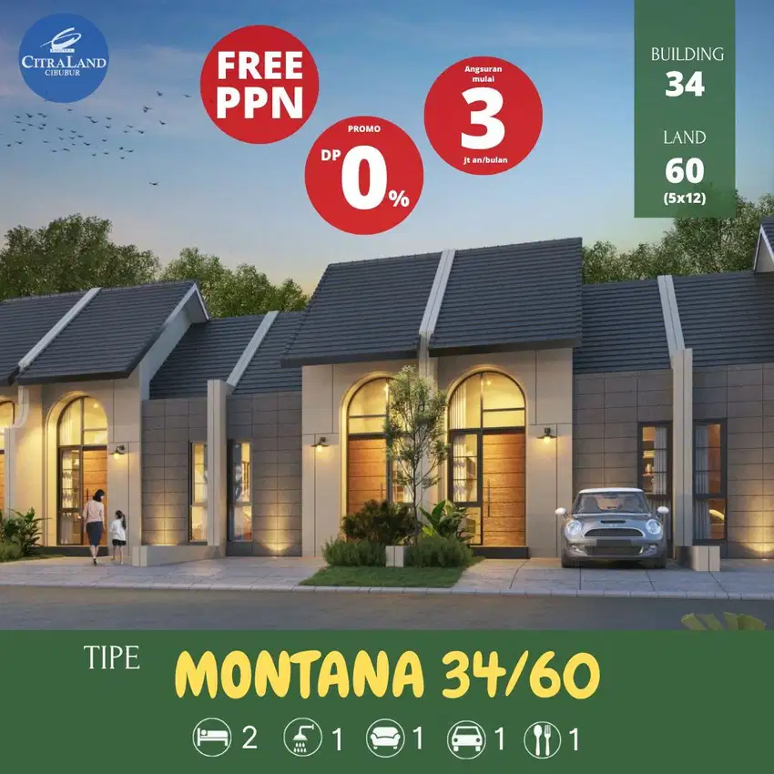 Ramadhan Sale Citraland Cibubur Tipe 34/60 Special Promo