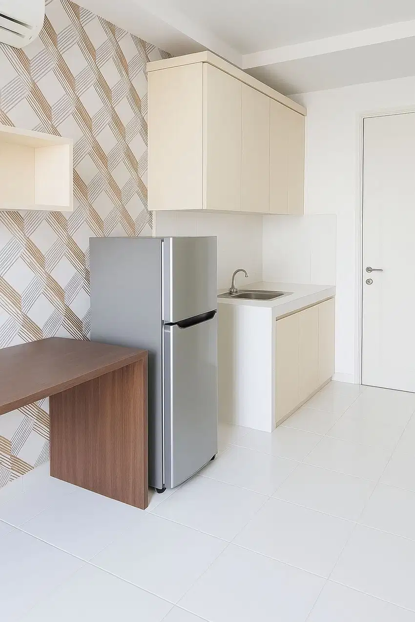 Disewakan Murah dan Lengkap Studio Furnish Azalea Suites Cikarang