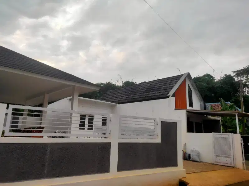 Rumah Cantik Tipe Scandinavian Plus Pendopo Dekat Tol  Sadang