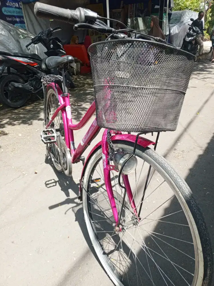 EXOTIC ET 5503 26 INCH HOT PINK SHIMANO 7 SPEED