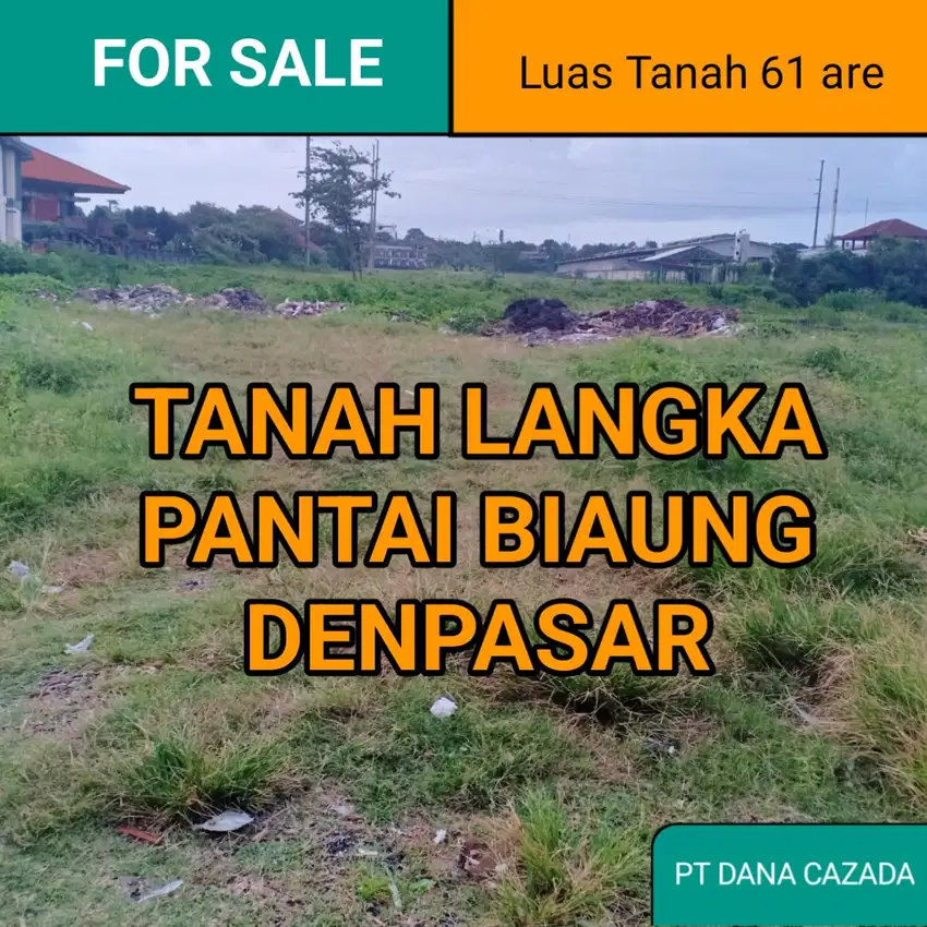 TANAH LANGKA PANTAI BIAUNG DENPASAR 61 ARE