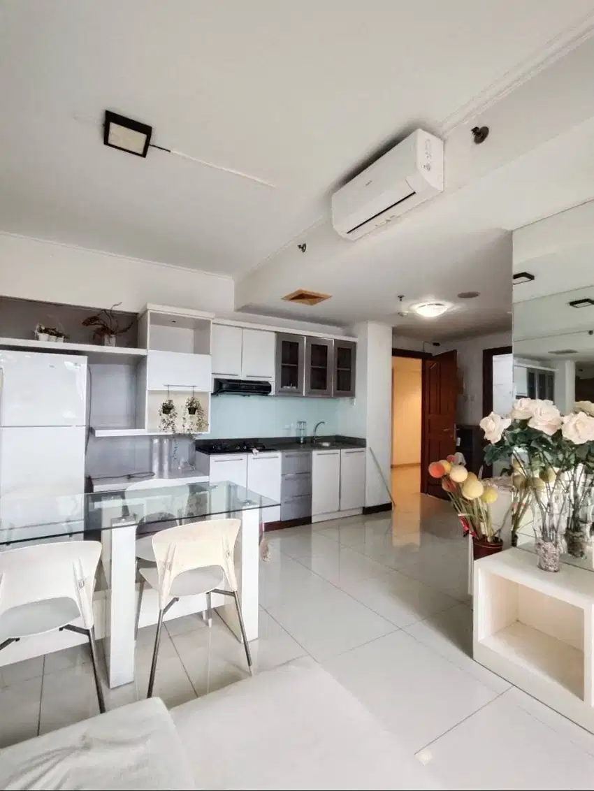 DISEWAKAN SIAP HUNI!! Apartemen Waterplace Residence 2BR Low Floor