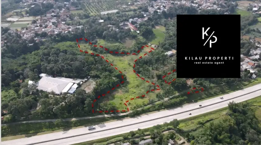 Dijual Tanah 2.6 Ha di Bawah NJOP di Rancamaya, Bogor