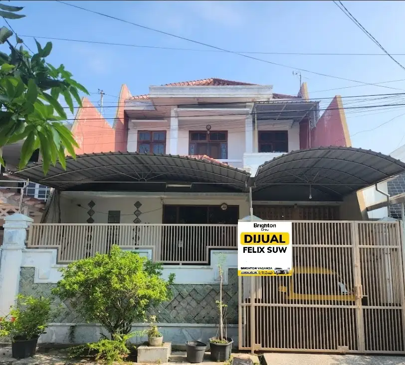 Jual Rumah 2 lt  Wisma Permai Barat