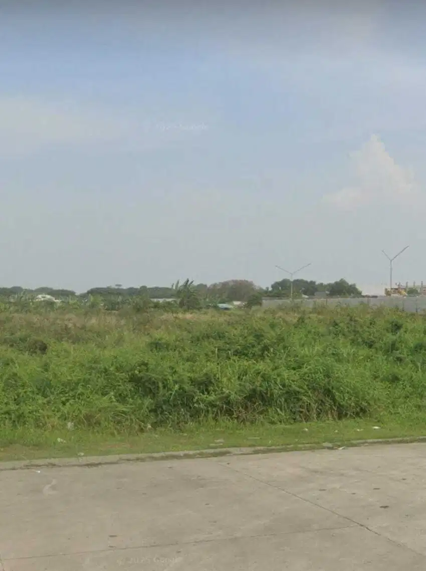 Disewa tanah traffic ramai cocok untuk usaha di Harapan Indah Bekasi