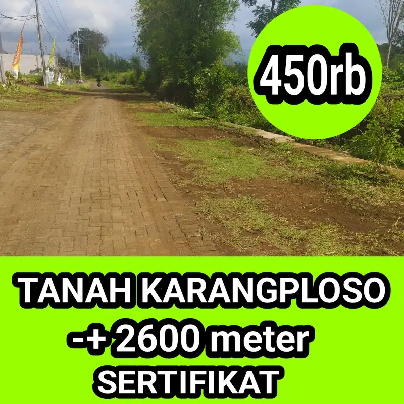 TANAH LUAS KARANGPLOSO MALANG