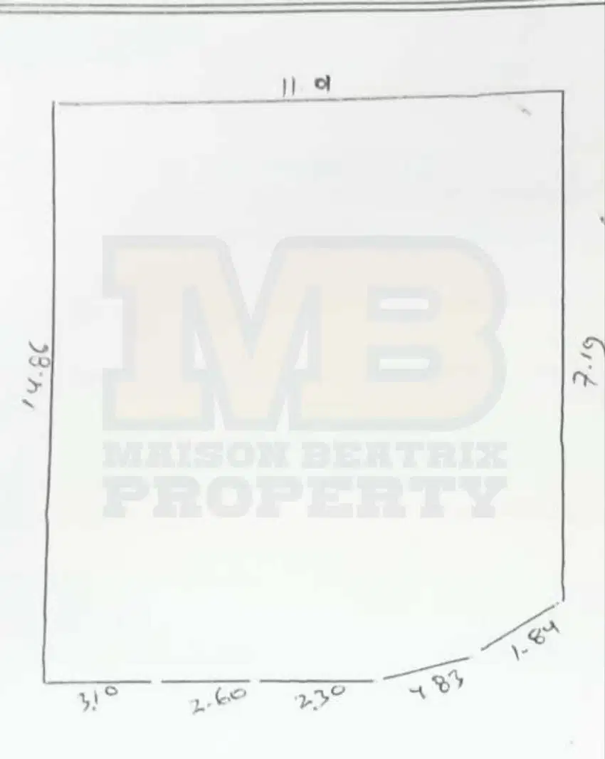 DIJUAL TANAH HOEK CLUSTER KIREINA NUSALOKA BSD