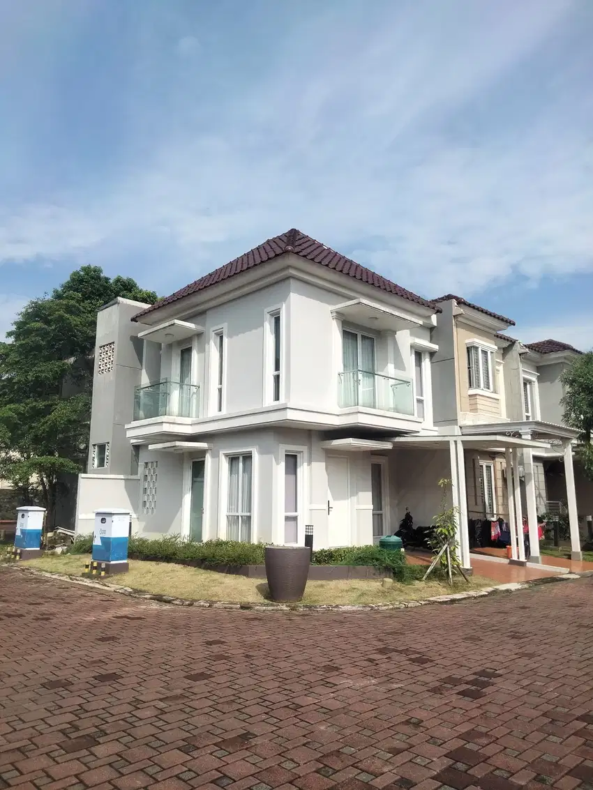 Jual Rumah Hoek Di Cluster Elista Village Gading Serpong
