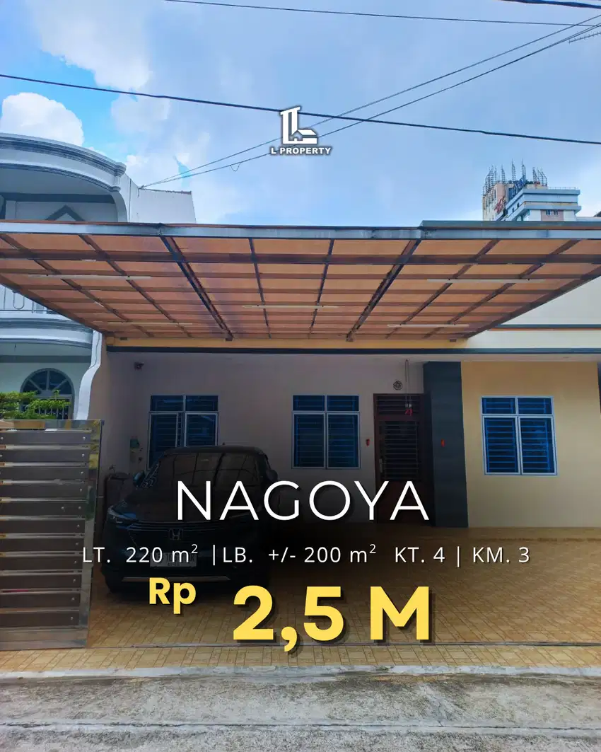 BANGUNAN DENGAN LOKASI STRATEGIS BELAKANG BCS MALL