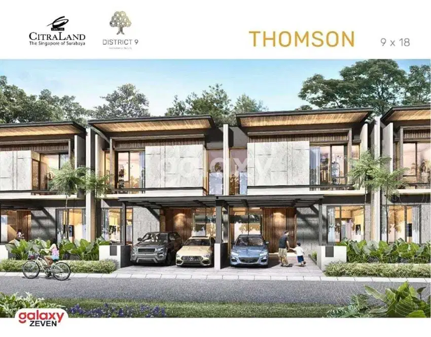 JUAL RUMAH BARU MODERN TROPIS BERKONSEP RUMAH HIJAU CITRALAND