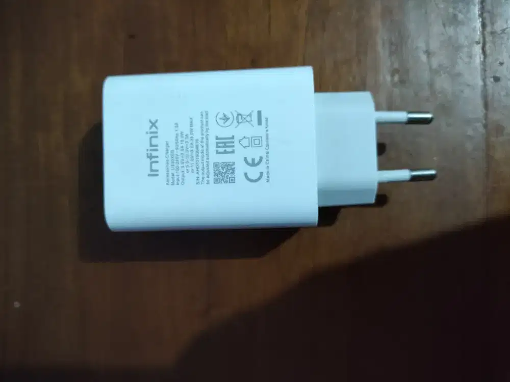 Jual charger infinix bawaan dari hp infinix note 30, charger 33 watt