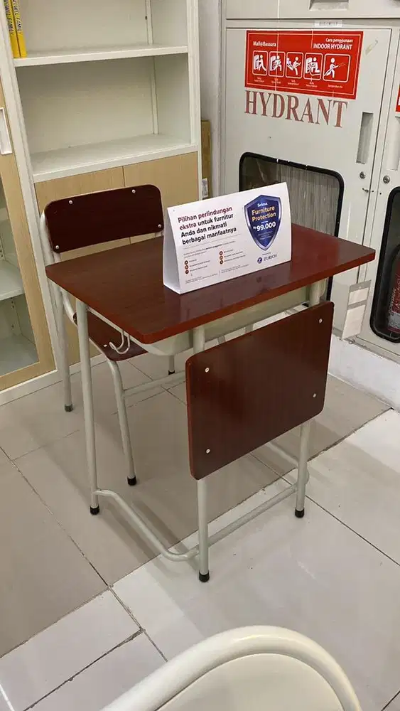 SET MEJA DAN KURSI BELAJAR SEKOLAH