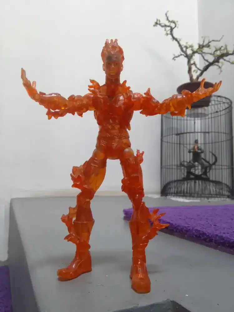 Figure Human Torch Fantastic 4 Ori Toybiz