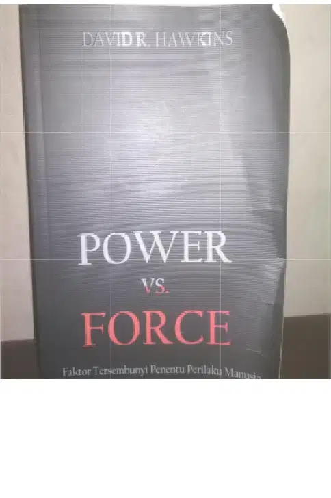 Buku Original Power vs Force Hawkins Bahasa Indonesia