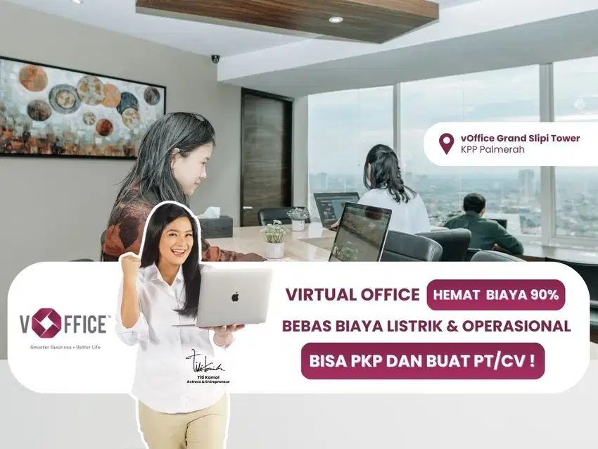 Sewa Kantor Virtual Office di Grand Slipi Tower KPP Palmerah