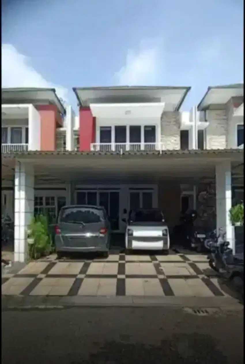 DIJUAL RUMAH SEMI FIRNISH DALAM CLUSTER PALM SUMMARECON BEKASI
