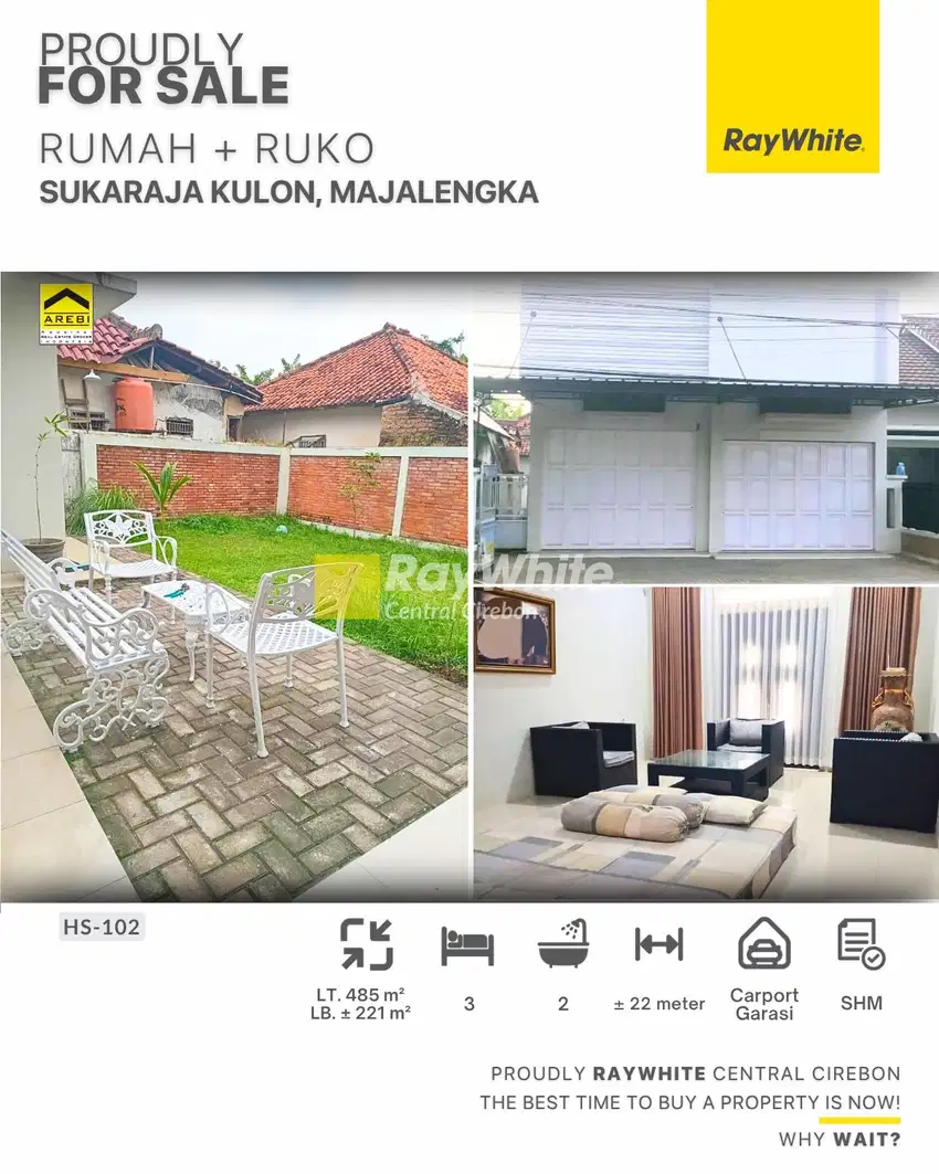 Dijual Rumah dan Ruko di Sukaraja Kulon Majalengka