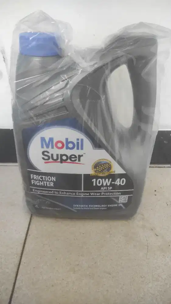 Oli mobil super 4Liter masih baru jual rugi karena salah beli