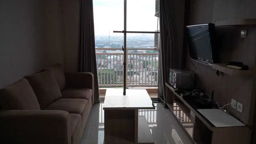 Disewakan Apartemen 2BR 57 m², Trivium Lippo Cikarang, 100 Juta/Tahun!